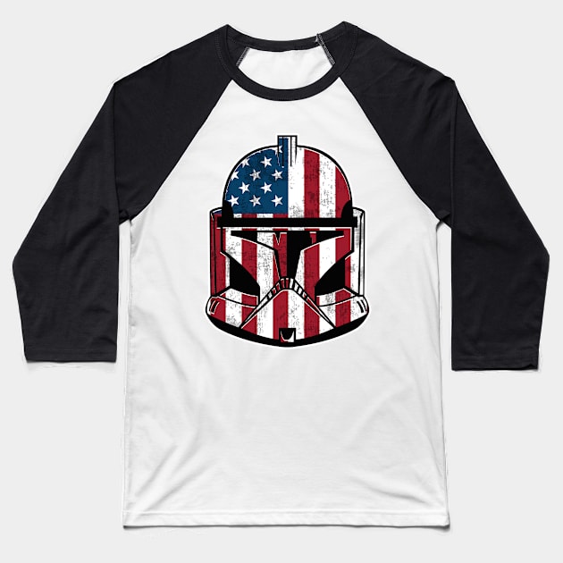 Patriot Clone V1 Baseball T-Shirt by MatamorosGraphicDesign